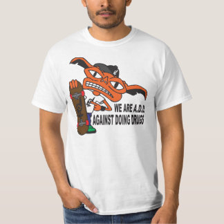 Feito no t-shirt extremo A.D.D.