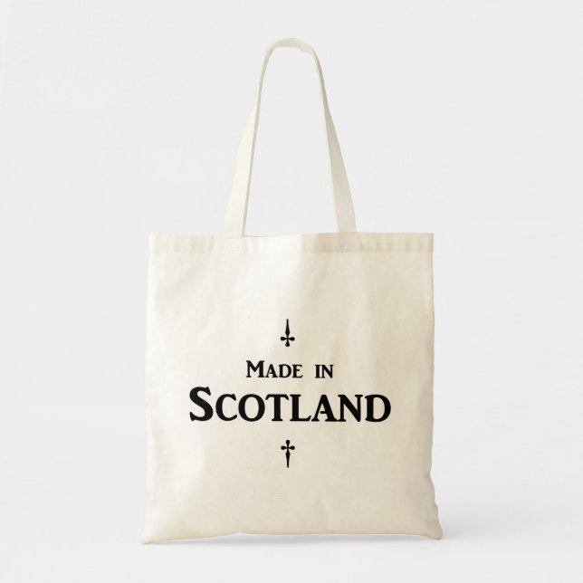 "Feito o bolsa básico de Scotland" (Frente)