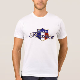 "Feito t-shirt de France"