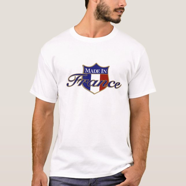 "Feito t-shirt de France" (Frente)