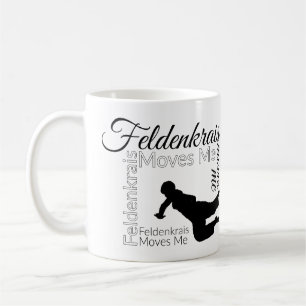 Feldenkrais move-me a caneca preto & o branco