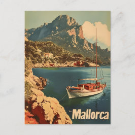 Felicidade Costeira de Maiorca Cartão Postal Antig