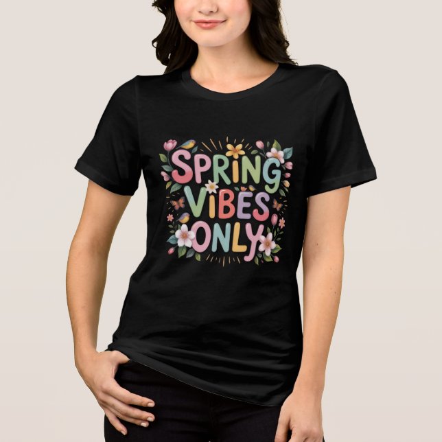 Felicidade da Primavera – Camiseta Vibrante “Apena (Frente)