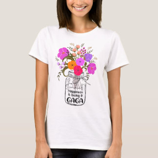 Felicidade é ser uma camisa de presente gagá