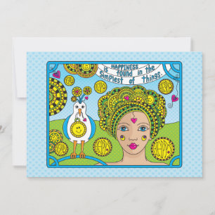 Felicidade_Placa Flat 7"x5"