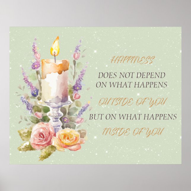 Felicidade - Sentir bom Poster Verso (Frente)