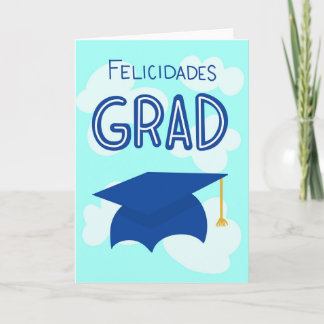 Felicidades Formando - Cartão de Graduação Espanho