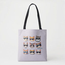 Feline Frenzy-Cat Theme Casual Bolsa