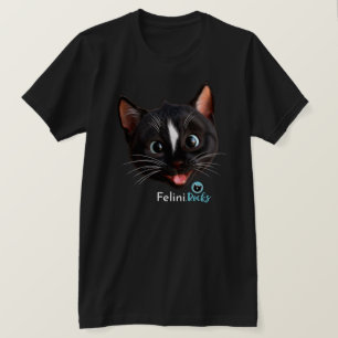Felini's Joyful Cat Smile T-Shirt