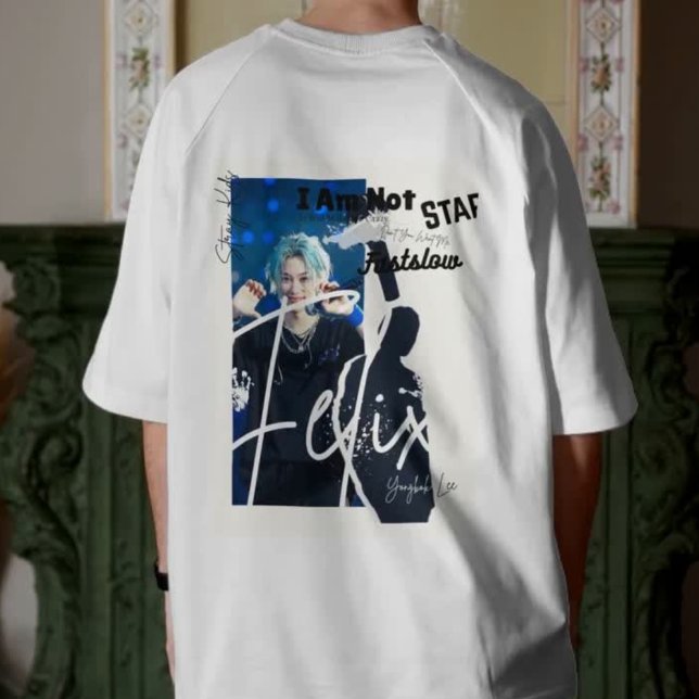 Felix Stray Kids Fan T-Shirt Design (Criador carregado)