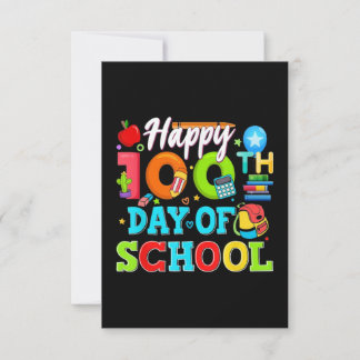Feliz 100º Dia da Escola