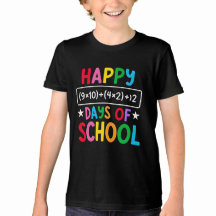 Feliz 100 Dias de Escola - Camiseta de Design Dive