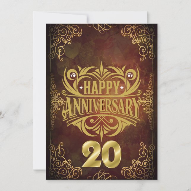 Feliz 20º Aniversário (Frente)