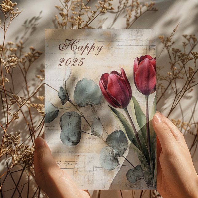 Feliz 2025 (2025 Vintage Floral Junk Journal)