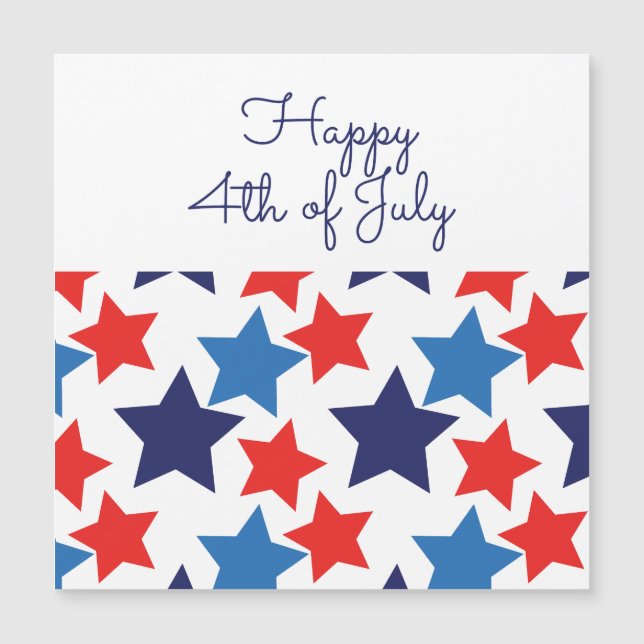 Feliz 4 de julho / Dia da Independência (Frente)