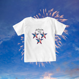Feliz 4 de julho "Let Freedom Ring" T-Shirt
