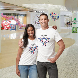 Feliz 4 de julho "Let Freedom Ring" T-Shirt