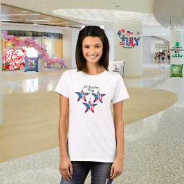 Feliz 4 de julho "Let Freedom Ring" T-Shirt