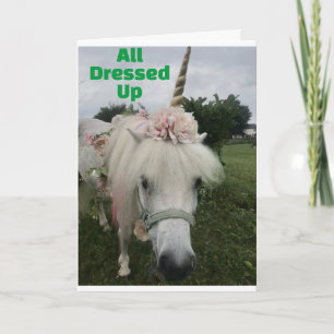 "FELIZ 50º ANIVERSÁRIO" do cartão *BONITO PONY*