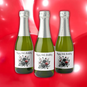 Feliz 50º aniversário, Rosas vermelhos e negros  