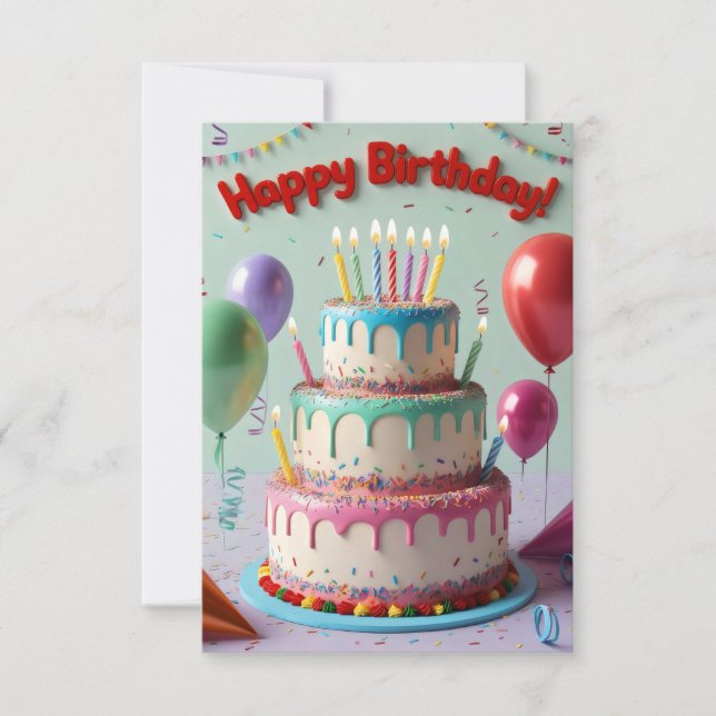 feliz aniversário (Frente)