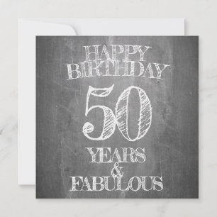 Feliz Aniversário - 50 Anos e Fabuloso