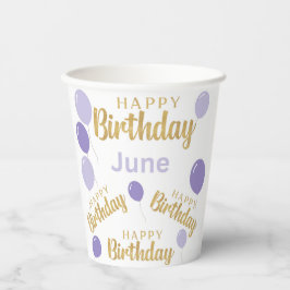 Feliz aniversário aniversários de junho