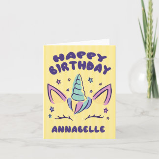 Feliz aniversário Annabelle | Cartão de Aniversári