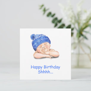 Feliz Aniversário - Bebê Sorriso Bonito