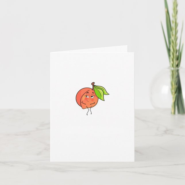 Feliz Aniversário Bochechas Doces, cartão de anive (Frente)