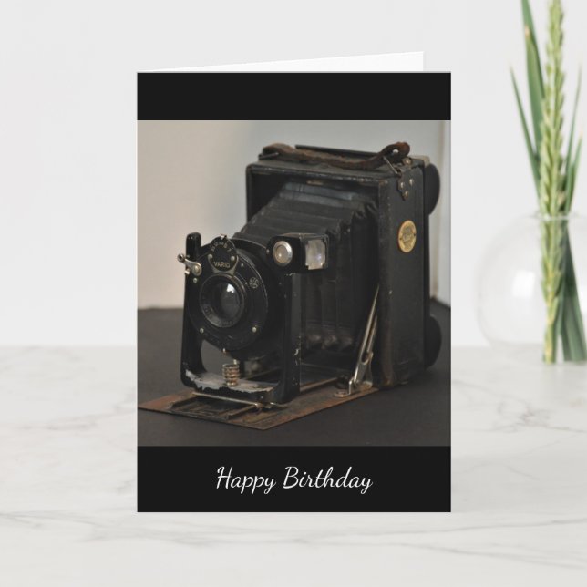 Feliz aniversário - Cartão (Frente)