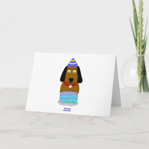 Feliz Aniversário Cartão de Saudação Padrão