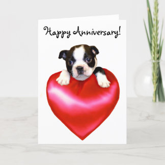 Feliz Aniversário - Cartão de Saudação Terrier de 