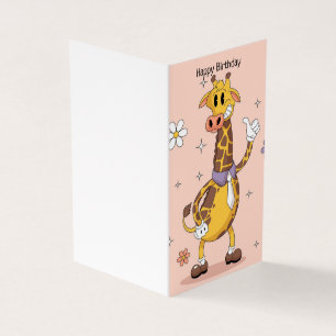Feliz Aniversário - Cartão Infantil