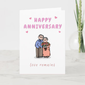 Feliz Aniversário Cartão para Avó e Avô