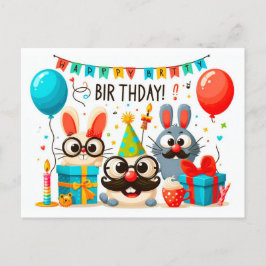 Feliz Aniversário - Cartões Saudáveis
