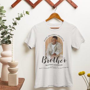 Feliz Aniversário Celestial   Camiseta Memorial co