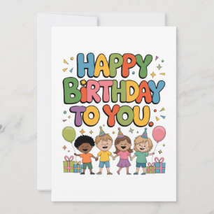 Feliz Aniversário Crianças