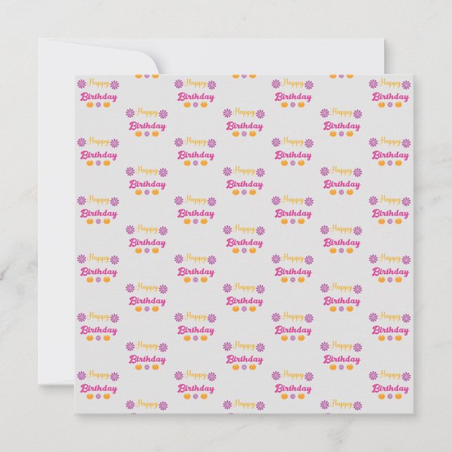 Feliz aniversário da Abóbora (Frente)