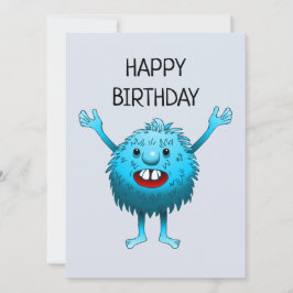 Feliz aniversário da pequena criatura