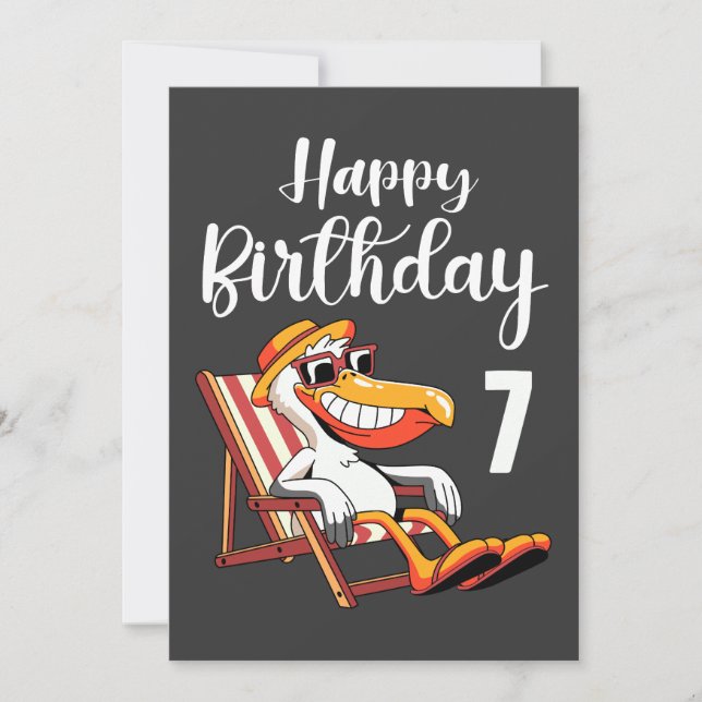 feliz aniversário de 7 anos (Frente)