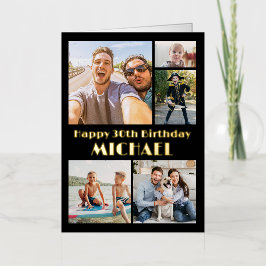 Feliz Aniversário de Qualquer Ano 5 Colagem de Fot