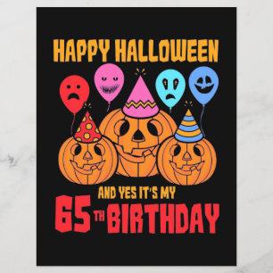 Feliz aniversário do Dia 65 de Halloween
