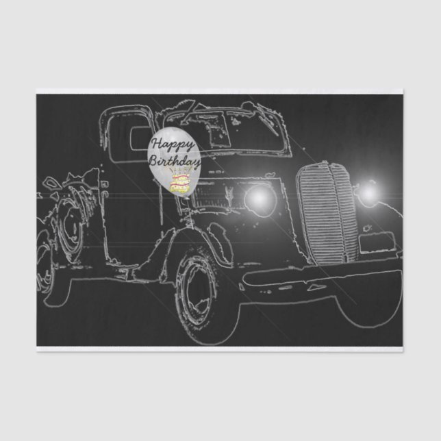 Feliz Aniversário do Papel Tecido (Frente )