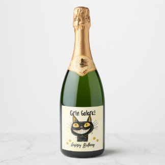 Feliz Aniversário Gatinho Preto Fofo