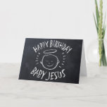 Feliz aniversário Jesus - Cartão de Natal de Quadr<br><div class="desc">Às vezes é bom lembrar para que é celebrado o "CRISTO". Partilhe o espírito da sua fé com os outros. As palavras dos cartões são, naturalmente, completamente personalizáveis. E não se esqueçam das etiquetas de endereço correspondentes - apenas procurem na nossa loja mais itens que este charmoso design está usando....</div>