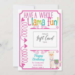 Feliz aniversário Llama Diversão de presentes Titu