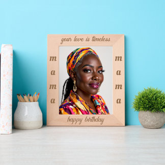 Feliz aniversário, mãe personalizada