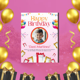 Feliz Aniversário Meu Filho, Cartões De Aniversári