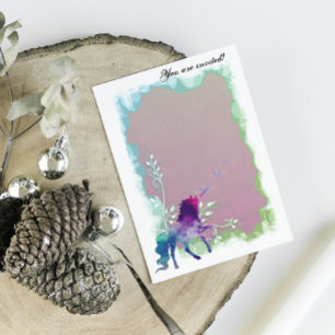 Feliz Aniversário Modelo do Unicórnio